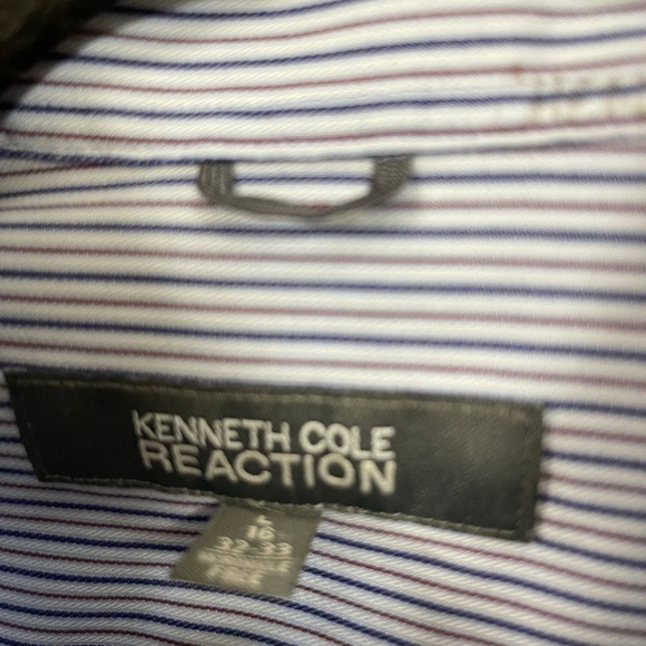 Men’s Kenneth Cole Reaction, long sleeved button down  size large shirt … - Picture 3 of 4
